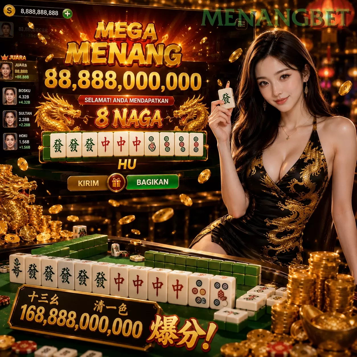 Main menangbetrekening168q Menang Jackpot Besar